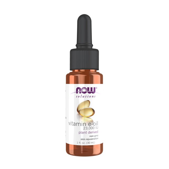 NOW Solutions Huile Cosmétique Vitamin-E 23 000 Ui, 30mL