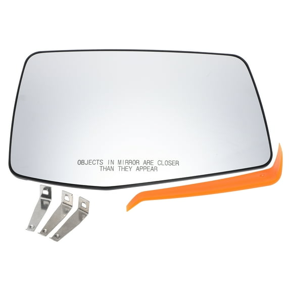 Mirror Glass Replacement W/ Backing Plate for Chevy Silverado 1500 for GMC Sierra 1500 2019-2024 Right Side 1 Set