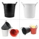thumbnail image 3 of Yuarrent Cubos de comida de metal con asas Cubos de hielo y papas fritas para artículos de fiesta Juegos de accesorios de baño Numero 3 Yuarrent HA044674-03, 3 of 6