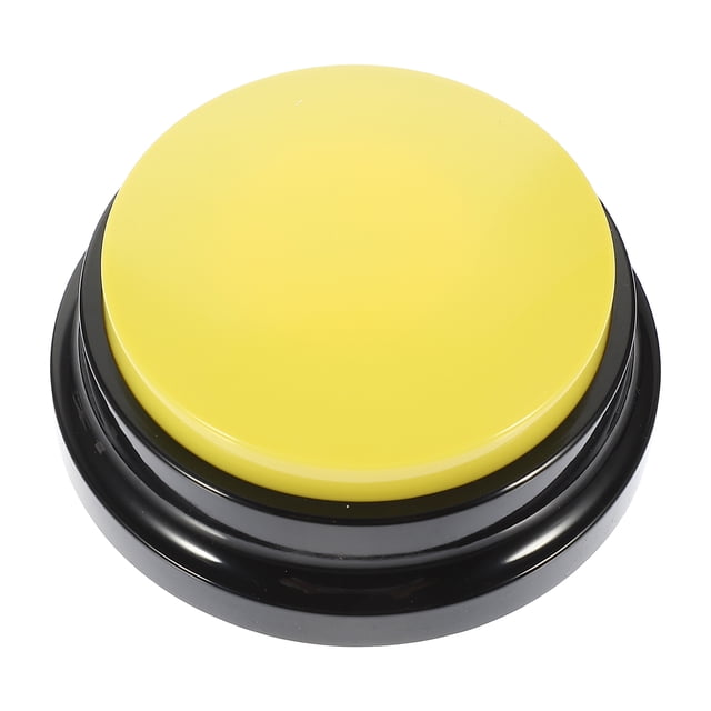 EeaseCA Bouton d'Enregistrement Domestique Buzzer Interactif pour Chien