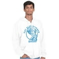 thumbnail image 5 of Mega Man The Blue Bomber Cartoon Zip Up Hoodie Men's Women's Brisco Brands M, 5 of 6