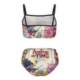 thumbnail image 2 of Adventure Time Poster Children's Swimsuit Girls Swimwear 2 Piece Bikini Sets Tankini Summer Beach Vacation Bathing Suit Beachwear, 2 of 7
