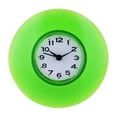 thumbnail image 4 of Nikou Mini Reloj de Pared, Bonito baño, Cocina, Espejo, succión, Reloj de Pared, Relojes de Cuarzo Impermeables(Verde), 4 of 8