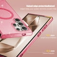 thumbnail image 6 of S25 Ultra Transparent Magnetic Case, Starlit Sky Design, Shockproof Protective Cover, Wireless Charging Compatible, Thin & Light, Anti-Fingerprint, 6 of 6