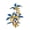 Blue, variant on Women Brooch Osmanthus Shape Retro Style Pin Suits Coats Sweaters Decorative Badge Commuting Dating Accessory