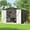 Gray#6 x 8FT, variant on HighSound 6 x 8 FT Outdoor Storage Shed, Metal Garden Shed with with Updated Frame Structure, Tool Sheds for Backyard Garden Patio Lawn Grey