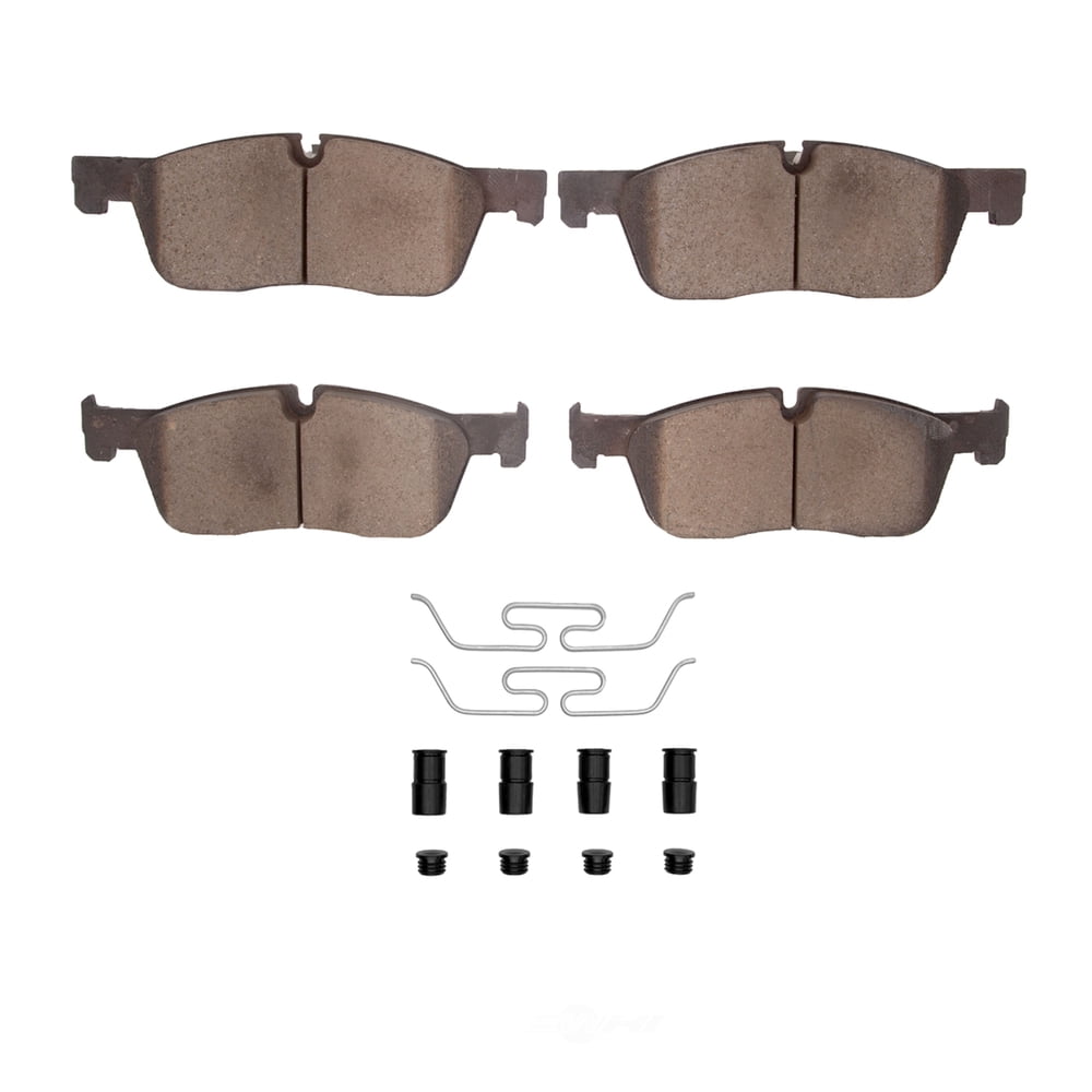 Dynamic Friction Company 1551-1838-11 DFC 5000 Advanced Brake Pads - Ceramic and Hardware Kit - OE