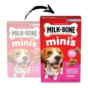 Milk Bone Mini’s Crunchy Mini Dog Treats, 15 oz Box, Original Beef Flavor