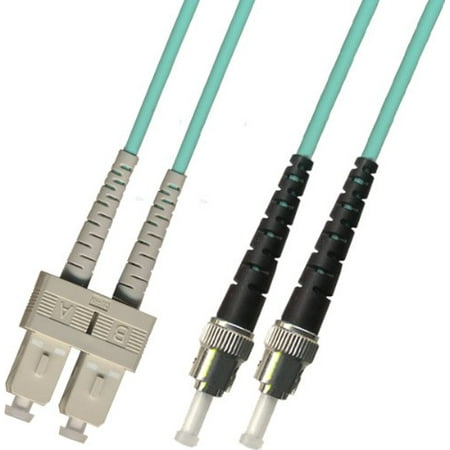 2M Multimode Duplex 10 Gigabit Fiber Optic Cable (50/125) - SC to ST price history on PriceWatchPro