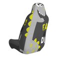 thumbnail image 2 of Balery Cute Dinosaur Funda de Asiento para Auto con Diseño - Cubierta Frontal Suave y Transpirable con Protector Antideslizante- 1 Unidad, 2 of 5