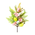 thumbnail image 2 of Adorno floral de Pascua con huevos | Ramo de huevos artificiales de Pascua para coronas, árboles y decoración primaveral del hogar | Rama decorativa festiva para jarrones, 2 of 6
