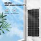 thumbnail image 3 of Panel Solar YONGSHENG de 30w para coche furgoneta barco cargador de Batería portátil 12v Con control de 100a, 3 of 5