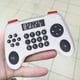 thumbnail image 5 of Calculadora de escritorio de 8 dígitos con forma de mando | Pantalla LCD, teclas de goma silenciosa | Portátil, compacto 4,57x3,15 pulgadas | Negro, rojo, blanco | Material de oficina de novedad, 5 of 6