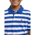 thumbnail image 3 of U.S. Polo Assn. Boys Stripe Jersey Polo Shirt, Sizes 4-18, 3 of 5