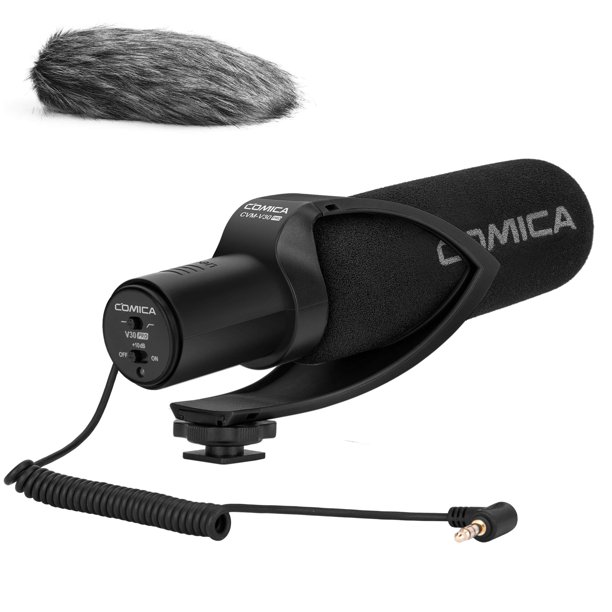 Micrófono tipo escopeta COMICA CVM-V30PRO para cámara y smartphone