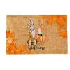 thumbnail image 3 of PEONAVET Happy Fall Doormat, 24×16" Thanksgiving Pumpkin Welcome Front Door Mat, No Slip Indoor/Outdoor Entryway Floor Rug for Entrance Outside Entry Home Decor, 3 of 3