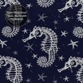 thumbnail image 5 of Shower Curtain, Seahorses skeleton starfish cool Waterproof Fabric Plastic Shower Curtain, Drying Fast Bathroom Curtain with 9 Buttonholes, Ruffle Shower Curtain 60x72in, 5 of 8