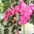 thumbnail image 6 of Efavormart 2PCS 40" Tall Fushia Silk Orchid Stems Artificial Flower Stem Real Touch Flower For Wedding Decorations, 6 of 11