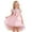 czb# Pink492, variant on CUZIBR Girls Tutu Sequins Dresss Sleeveless Solid Color Floral Embroidery Glitter High Waist Tulle Long Dresses Party Formal Elegant Wedding Birthday Gowns,Pink,6-7 Years