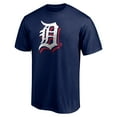 thumbnail image 2 of Men's Navy Detroit Tigers Red White and Team T-Shirt, 2 of 3