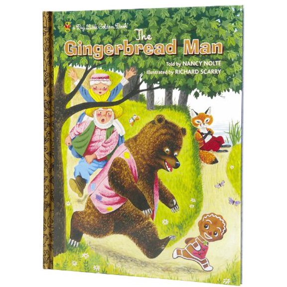 Pre-Owned The Gingerbread Man (Big Little Golden Book) (Hardcover) 0375825894 9780375825897