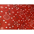thumbnail image 3 of Bandana Poly Cotton Fabric - Sold by the Yard - 58" / 59", 3 of 3