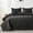 Black, variant on Twin Quilt Bedding Set,Sky Blue Ultrasonic Quilt Set,Lightweight Soft Bedspread Coverlet,Modern Style Coin Pattern Bed Cover for All Seasons,2 Piece(1 Quilt,1 Pillow Sham)