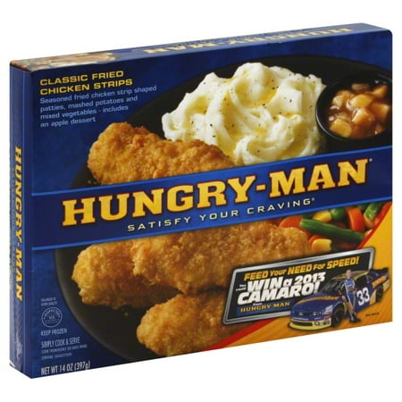Hungry-Man® Classic Fried Chicken Strips Frozen Dinner 14 oz.