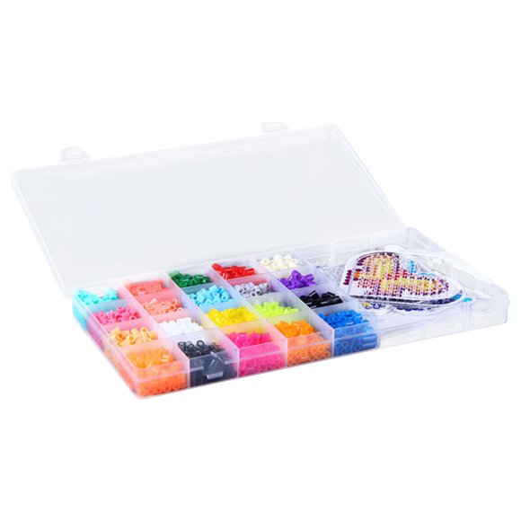 veasfak Perles 12/20 Couleurs Jouets Bricolage avec Panneau Perforé Pinces Ensemble Cadeau d'Activité en Classe