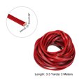 thumbnail image 2 of 3.3 Yards 3mm Flat Leather Cord, Leather Lacing Strips for DIY Making Crafts Red Brown, 2 of 7