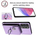 thumbnail image 6 of Decase for Galaxy S22 Ultra,Wallet Case with Organ Back Card Slots Holder,360°Rotation Ring Kickstand & RFID Blocking Leather Protective Shockproof Cover,for Samsung Galaxy S22 Ultra,Purple, 6 of 7