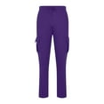 thumbnail image 3 of YLSDY Cargo Sweatpants for Men Big and Tall Loose Fit Casual Workout Running Pants Drawstring Joggers Wide Leg Cargos Purple XXXL, 3 of 5