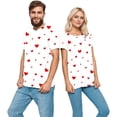 thumbnail image 4 of IWRICH Men and Women Custom T Shirts Photo Personalized DIY Tees Crew Neck Short Sleeve Tops 04-White M, 4 of 9