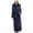 Navy, variant on AOOCHASLIY Bath Robes for Women Clearance Plush Robes Winter Warm Nightgown Couple Bathrobe Men and Ladies Winter Nightgown