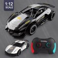 thumbnail image 3 of Gprince Voiture Rc de Course 1:12 Jouet Longue Distance de Contrôle à Distance 2.4ghz Voiture Télécommandée Cadeaux d'Anniversaire pour Garçons, 3 of 7