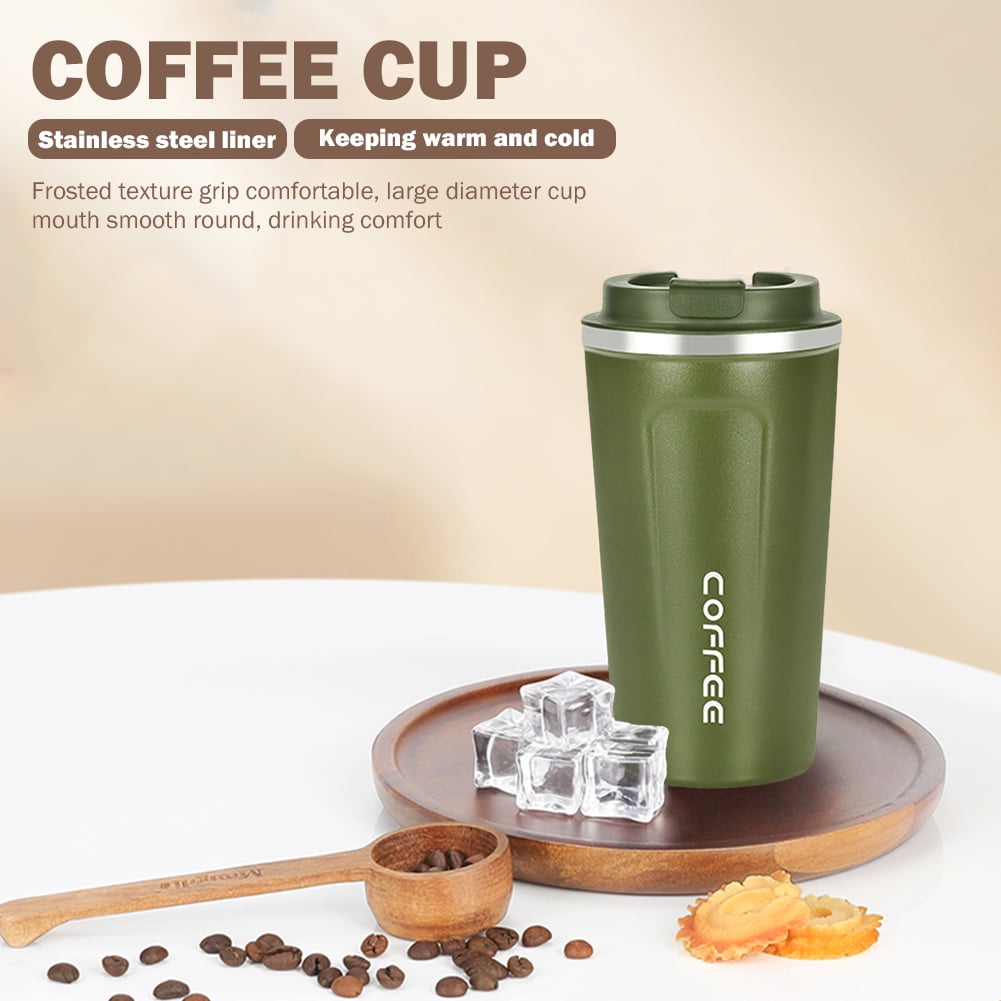 Insulated Travel Mug - Logo Coffee Cup - Coffee Lovers Gift - Coffee M –