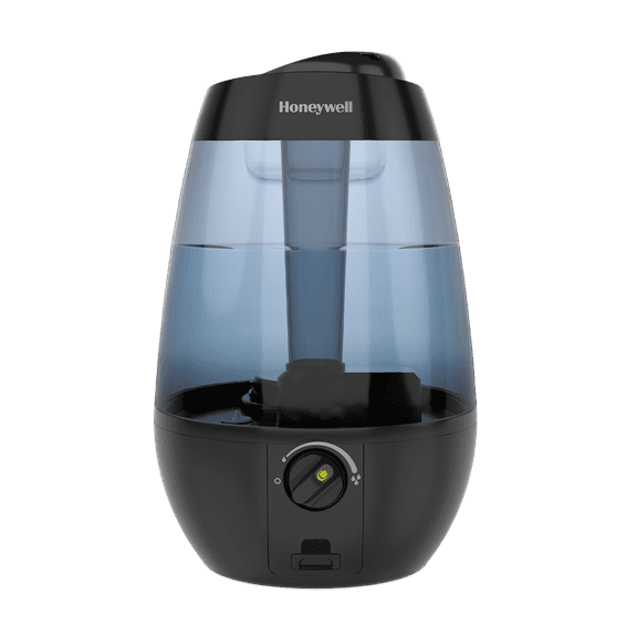 Honeywell Cool Mist Humidifier, 200 sq ft, Black, HUL535B