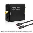 thumbnail image 3 of Digital To Analog Audio Converter,dac Digital Spdif Optical To Analog L/r Rca & 3.5mm Aux Stereo Au, 3 of 3
