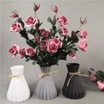 thumbnail image 2 of Yuarrent Jarrón de plástico exquisito jarrón anticerámica jarrones de flores irrompibles de ratán ligero lindo jarrones de decoración del hogar para Kits de decoración para fiestas Negro Yuarrent HA024365-02, 2 of 6