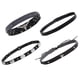 thumbnail image 1 of 4 bandas para sombreros de vaquero étnico, 4 estilos, cinturones para sombreros occidentales, adornos para ropa para hombres y mujeres, accesorios clásicos, banda ajustable para sombreros., 1 of 7