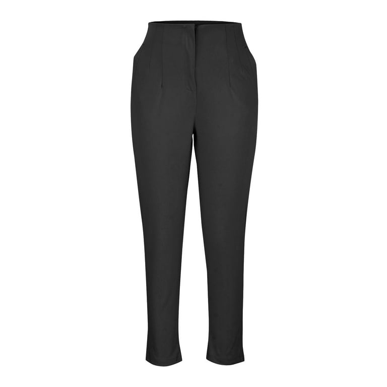 Black Pleated Pants/ High Waist Pants/ Tapered Trousers/ Pants With  Pockets/ Custom Made Trousers 