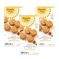 thumbnail image 1 of Almond Flour Crunchy Cookies, Toasted Pecan - Gluten Free, Vegan, Healthy Snacks, Made with Organic Coconut Oil, 5.5 Ounce (Pack of 6), 1 of 5