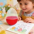 thumbnail image 6 of Gumesh 11.8in Unfilled Easter Eggs, Empty Plastic Eggs for Party Gift Basket Filler Decor, 6 of 6