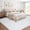 White, variant on Goolela 8ft Round Area Rug Circle Rug White Fluffy Fuzzy Faux Rabbit Fur Rug Shaggy Furry Large Area Rug for Living Room Bedroom
