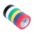 thumbnail image 3 of Tape Pack of 10 Colored Vinyl Plastic Adhesive Tape, Multicolor, 3 of 3