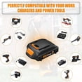 thumbnail image 5 of 2Pack 20V 4.0Ah Battery 20V Max WA3520 Lithium Battery WG151s WG155s WG251s WG255s WG540s WG545s Tool Batteries, 5 of 6