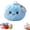 blue, variant on 2026 New Dumpling Keychain, Soft Plush Dumpling, for Handbags Purses Backpacks & Car Keys