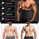 thumbnail image 5 of Hombres Cintura Sauna Trainer Pérdida de peso Corsé Vientre Gimnasio Body Shaper (S / M) Plata JShteea Para Estrenar, 5 of 9