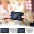 thumbnail image 7 of Engraved Metal Wallet Card for Men Women, Personalized Anniversary Valentine's Day Gift, Love Message Card, Husband Boyfriend Girlfriend Wife Gift Idea, Unique Keepsake Card for Wedding Proposal, 7 of 7