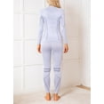 thumbnail image 2 of Charmo Women's Thermal Underwear Sets Super Soft Long John Set Bottom Ski Winter Warm Top & Bottom for Cold Weather, 2 of 7